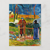 Bonjour, Monsieur von Paul Gauguin Postkarte (Vorderseite)