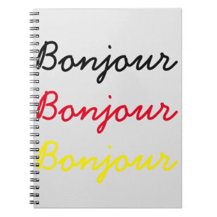 Bonjour Notizblock