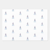 Bonjour Packpapier Geschenkpapier Set (Vorderseite 2)