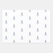 Bonjour Packpapier Geschenkpapier Set (Vorderseite)