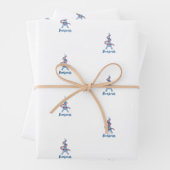 Bonjour Packpapier Geschenkpapier Set (Beispiel)