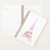 Bonjour Paris French Macaron Eiffel Tower Planer (Anzeige)