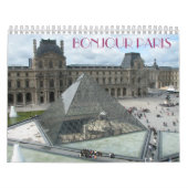 BONJOUR PARIS KALENDER (Titelbild)