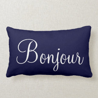 Bonjour Paris Lumbar Pillow Lendenkissen