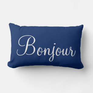 Bonjour Paris Lumbar Pillow Lendenkissen