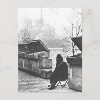 Bonjour Paris Postkarte
