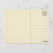 Bonjour Postcard Postkarte (Rückseite)