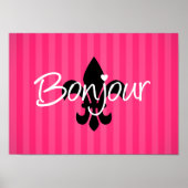 Bonjour Poster (Vorne)