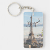 Bonjour Schlüsselanhänger für eine Touch im Parise (Vorderseite)