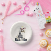 Bonjour Skyline Marathon Paris Pappteller (Party)