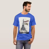 Bonjour Skyline Marathon Paris T-Shirt (Vorne ganz)
