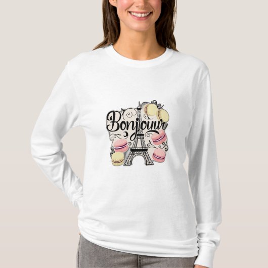 Bonjour T-Shirt (Vorderseite)