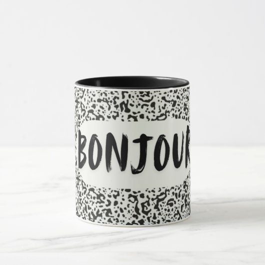 BONJOUR Tasse (Zentrum)