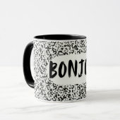 BONJOUR Tasse (Vorderseite Links)