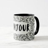 BONJOUR Tasse (VorderseiteRechts)