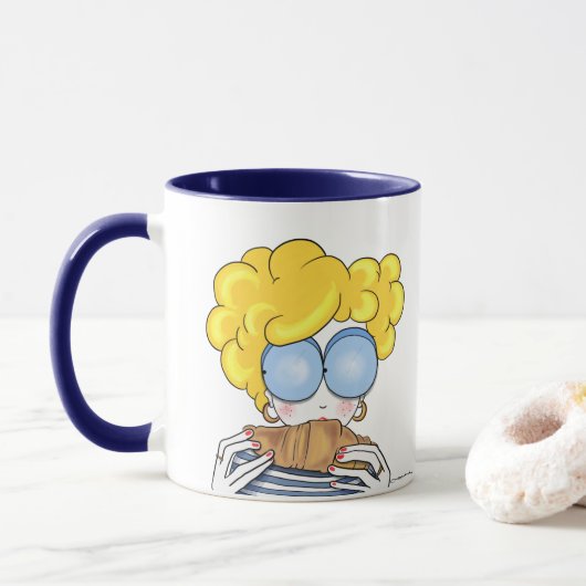 Bonjour Tasse (Mit Donut)