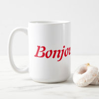 Bonjour Tasse Kaffee/Tee