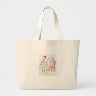 Bonjour Tote Jumbo Stoffbeutel