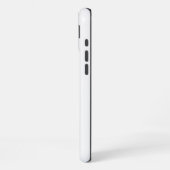 Bonjour von einer fröhlichen eisernen Lady iPhone Hülle (Linke Seite)