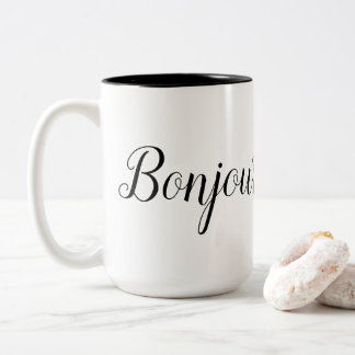 Bonjour Zweifarbige Tasse