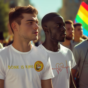 BONK Kryptogeschenk, Membermünzen Händler T Papa T-Shirt