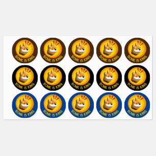 BONK-Kryptogeschenk,Membertrader-Aufkleber Etiketten