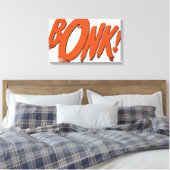 BONK! LEINWANDDRUCK (Insitu (Schlafzimmer))