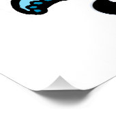 Bonk Octopus, ouch Poster (Ecke)