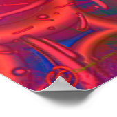 Bonkers 3D-Fraktal Poster (Ecke)