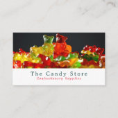 Bonmy-Bären, Süßwaren Visitenkarte (Vorderseite)