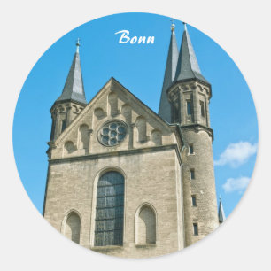 Bonn-Aufkleber Runder Aufkleber