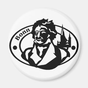 Bonn-Briefmarke Magnet