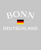 Bonn Deutschland koordiniert deutsche Kinder Hoodie (Halsband)
