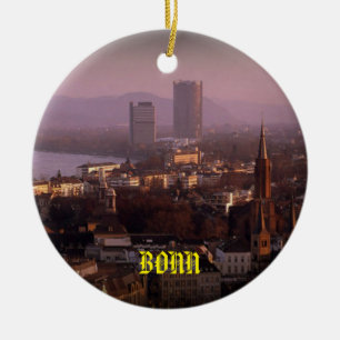 Bonn Deutschland Landschaftlich Weihnachtsschmuck