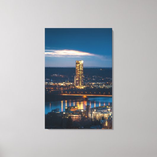 Bonn - Deutschland Leinwanddruck (Vorderseite)