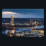 Bonn Deutschland Postkarte Fotodruck<br><div class="desc">Foto der Stadt Bonn,  aus den Siebengebirgen (Siebengebirge) in Deutschland,  Europa. Foto © Sebastian Worm</div>