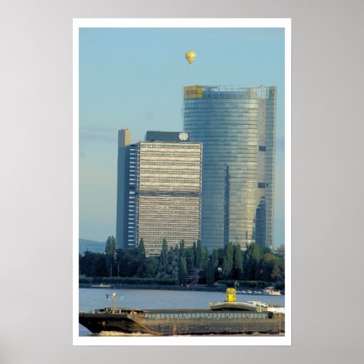 Bonn, Deutschland, Rhein Poster (Vorne)