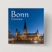 Bonn Deutschland Souvenir Button (Vorderseite)