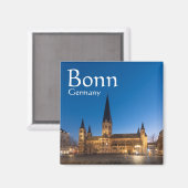 Bonn Deutschland Souvenir Magnet (Vorderseite/Rückseite)