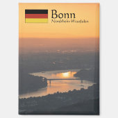 Bonn Deutschland Souvenir Magnet (Vorderseite)