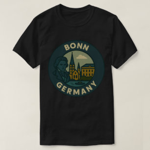 Bonn Deutschland Stadt Kunst T-Shirt