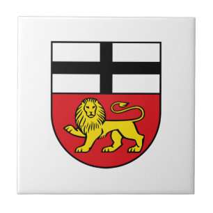 Bonn Flagge Stadt Deutschland Symbol Emblem Löwe Fliese