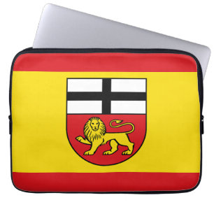 Bonn Flagge Stadt Deutschland Symbol Emblem Löwe Laptopschutzhülle