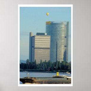 Bonn, Germany, the Rhine River Poster