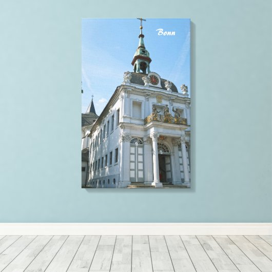 Bonn Leinwanddruck (Insitu (Holzboden))