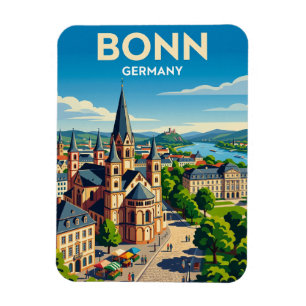 Bonn, Nordrhein-Westfalen, Deutschland Deutschland Magnet