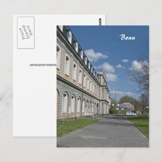 Bonn Postkarte (Vorne/Hinten)