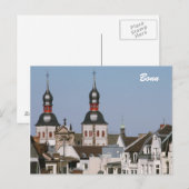 Bonn Postkarte (Vorne/Hinten)