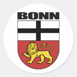 Bonn Runder Aufkleber