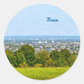 Bonn Runder Aufkleber (Vorderseite)